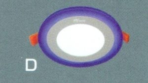 Đèn led ốp trần nổi tròn Anfaco AFC-679D-9W