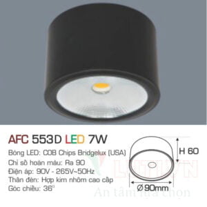 Alternative view of Đèn lon ốp trần nổi Anfaco AFC-553D-7W