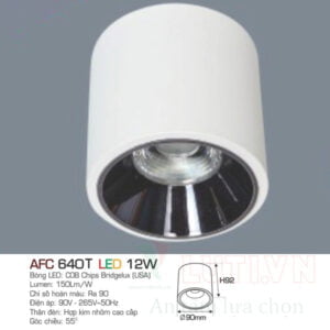 Alternative view of Đèn doWnlight nổi Anfaco Led AFC-640T-12W
