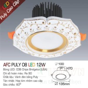 Đèn led DoWnlight Anfaco AFC-Puly 08-12W
