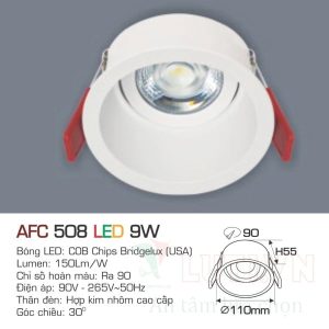 Alternative view of Đèn led DoWnlight Anfaco AFC-508-9W