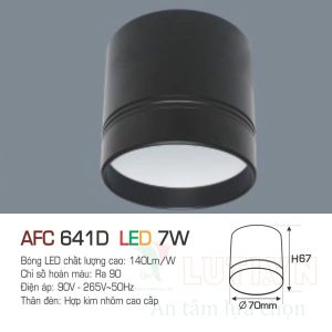 Đèn lon ốp trần nổi Anfaco AFC-641D-7W