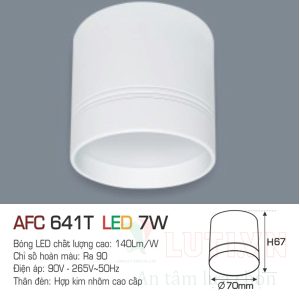 Đèn lon ốp trần nổi Anfaco AFC-641T-7W