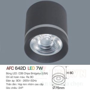 Alternative view of Đèn led ốp Anfaco AFC-642D-7W