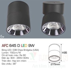 Alternative view of Đèn led ốp Anfaco AFC-645D-9W