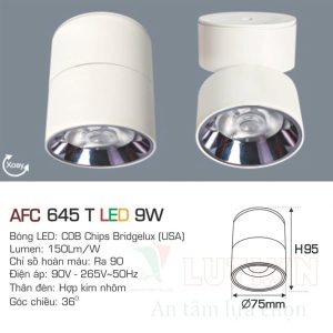 Alternative view of Đèn led ốp Anfaco AFC-645T-9W