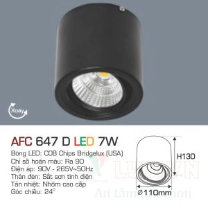 Alternative view of Đèn led ốp Anfaco AFC-647D-7W