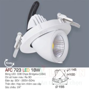 Alternative view of Đèn led âm trần Anfaco AFC-723-18W