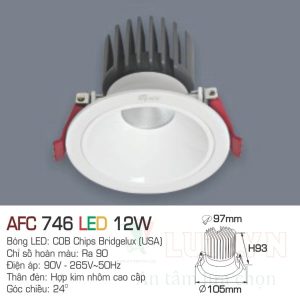 Alternative view of Đèn led doWnlight Anfaco AFC-746-12W