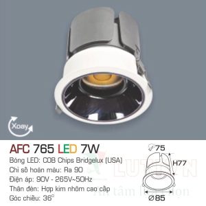 Alternative view of Đèn led DoWnlight Anfaco AFC-765-7W