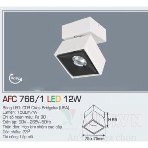 Alternative view of Đèn led ốp trần Anfaco AFC-766/1-12W