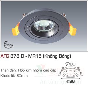 Alternative view of Chao đèn  led âm trần  Anfaco AFC-378D-MR16 (Không bóng)
