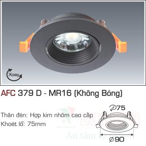 Alternative view of Chao đèn led âm trần  Anfaco AFC-379D-MR16 (Không bóng)