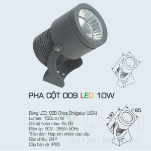 Alternative view of Đèn pha LED Anfaco AFC-PHA CỘT 009-10W