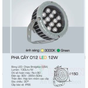 Đèn pha LED Anfaco AFC-PHA CÂY 012-12W