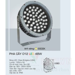 Đèn pha LED Anfaco AFC-PHA CÂY 012-48W