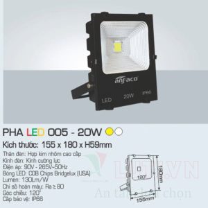 Alternative view of Đèn pha LED Anfaco AFC-005-20W
