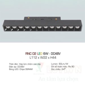 Alternative view of Đèn led ray nam châm Anfaco AFC-RNC-02-6W