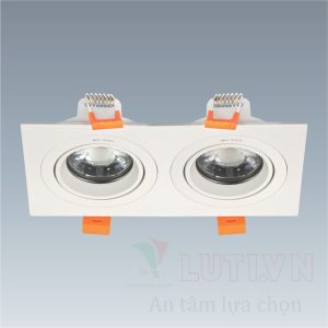 Chao đèn led âm trần  Anfaco AFC-388T/2-MR16 (Không bóng)