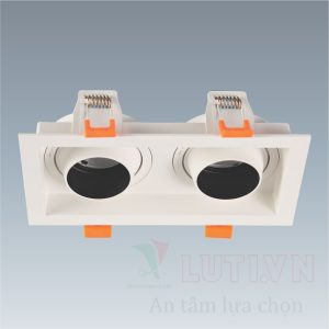 Chao đèn led âm trần  Anfaco AFC-390T/2-MR16 (Không bóng)