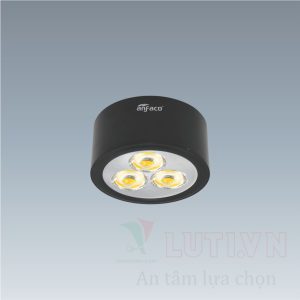 Đèn lon ốp trần nổi tròn Anfaco AFC-643D-3W