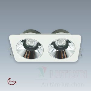 Đèn led âm trần  Anfaco AFC-775/2-7W-3CĐ
