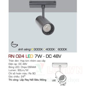 Đèn ray nam châm siêu mỏng AFC-RN-024-7W